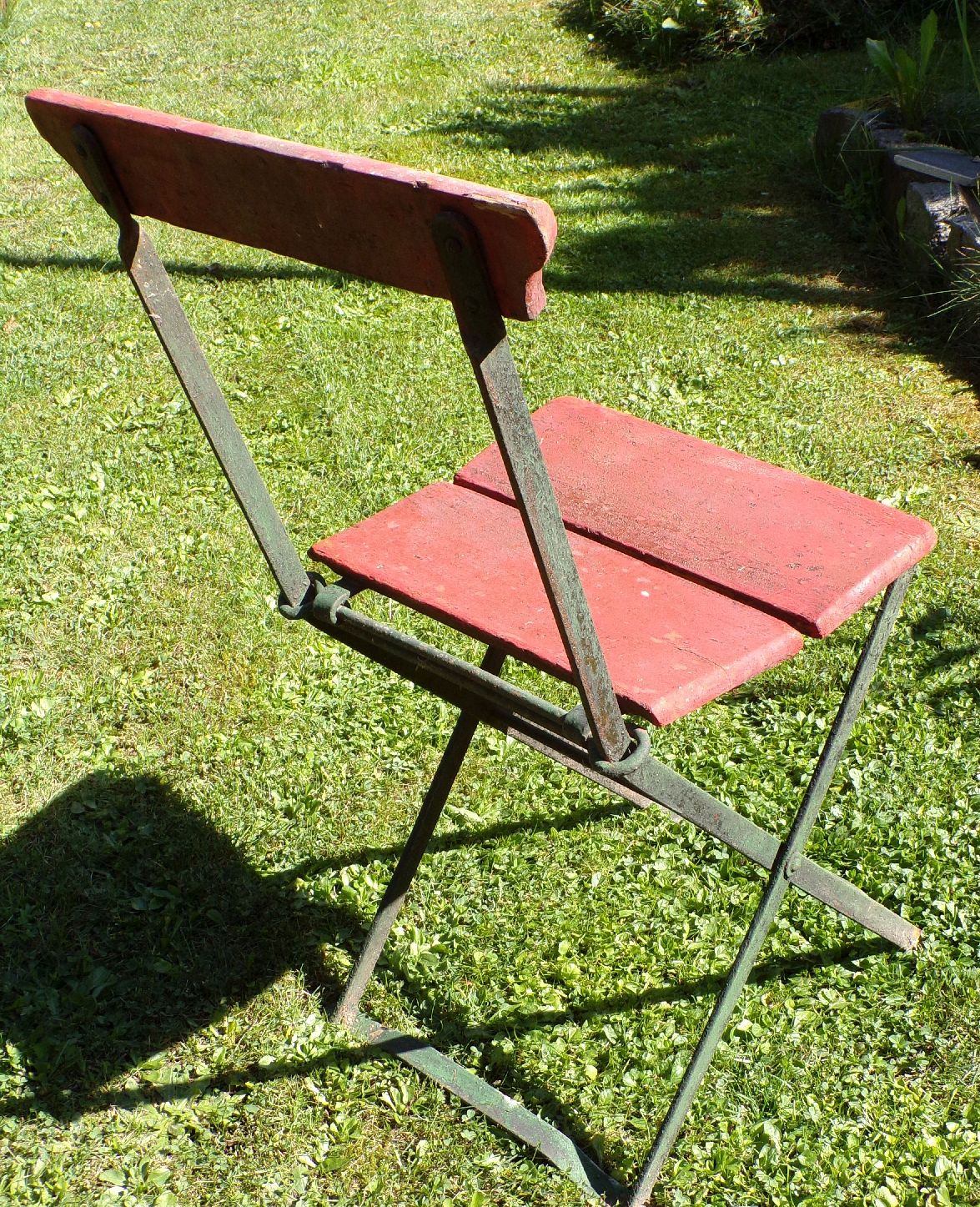 Alter Biergartenstuhl Bautzen Klappstuhl Gartenstuhl Vintage 