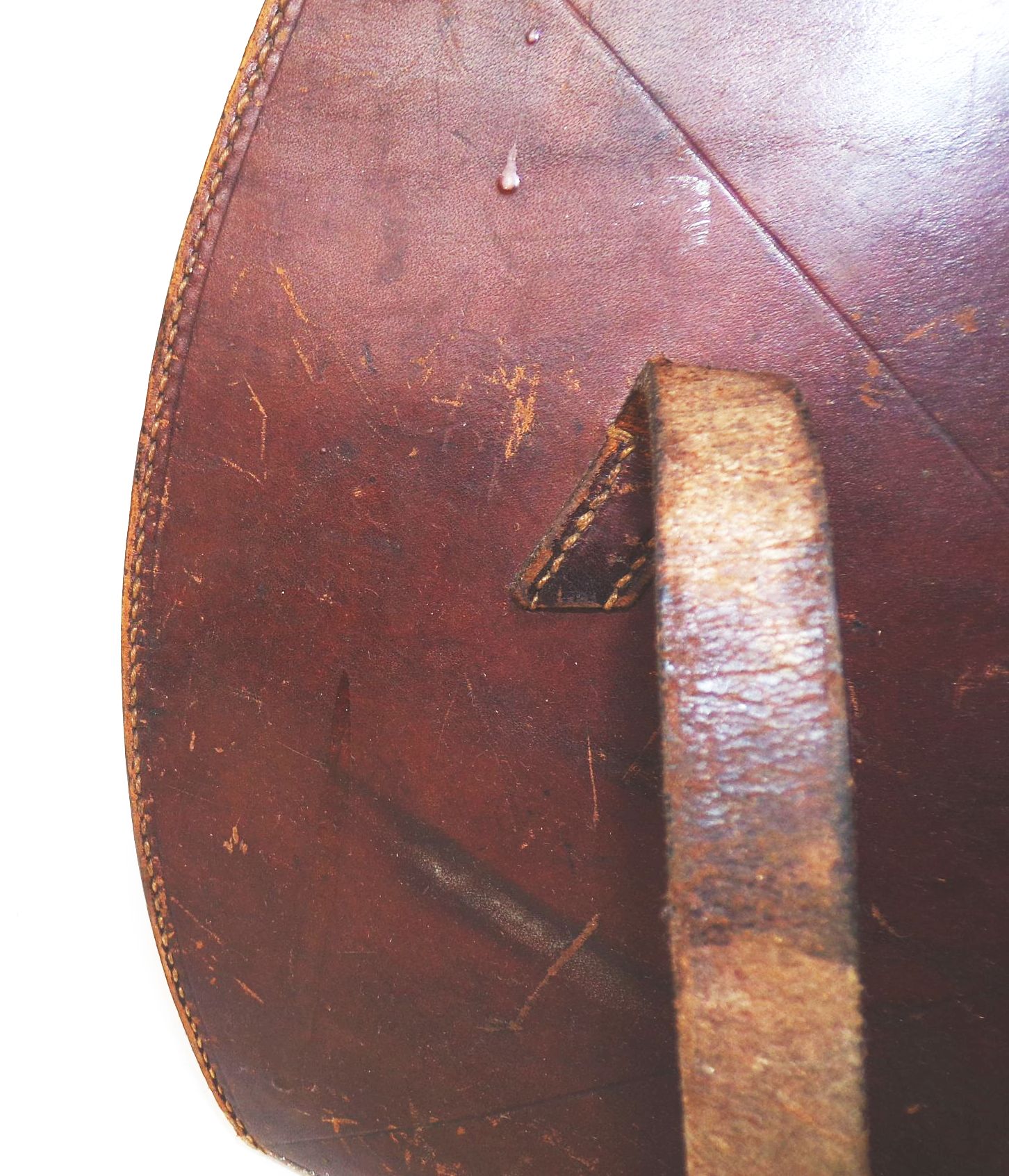 Alte Handtasche Leder Braun IKA Sattler Tragetasche Vintage Alte Handtasche Leder Braun IKA Sattler Tragetasche Vintage