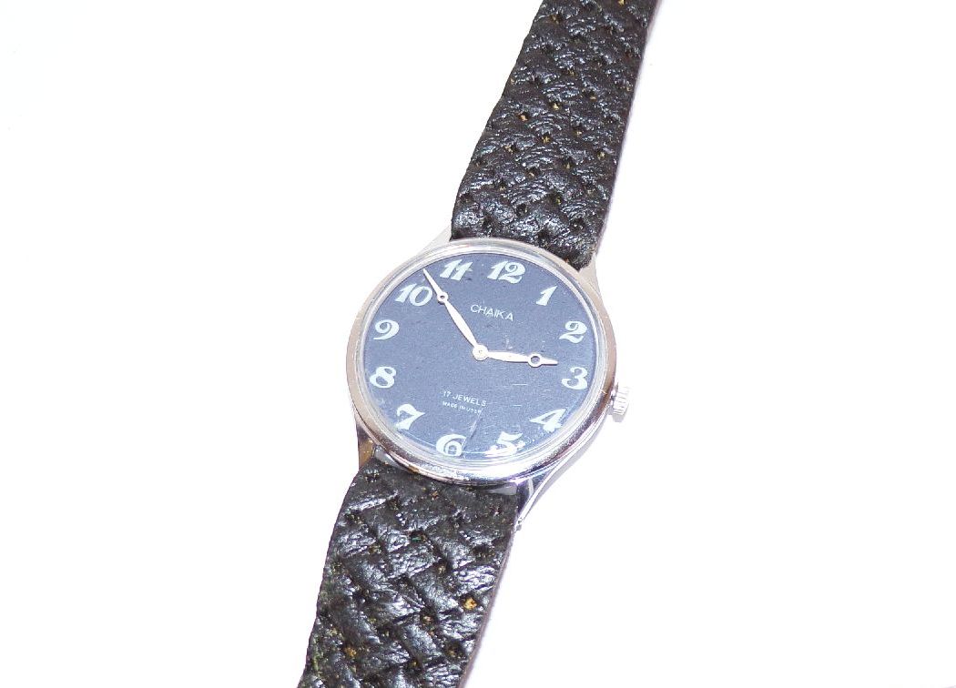 Chayka Armbanduhr 17 Jewels Made in UdSSR Etui Vintage 