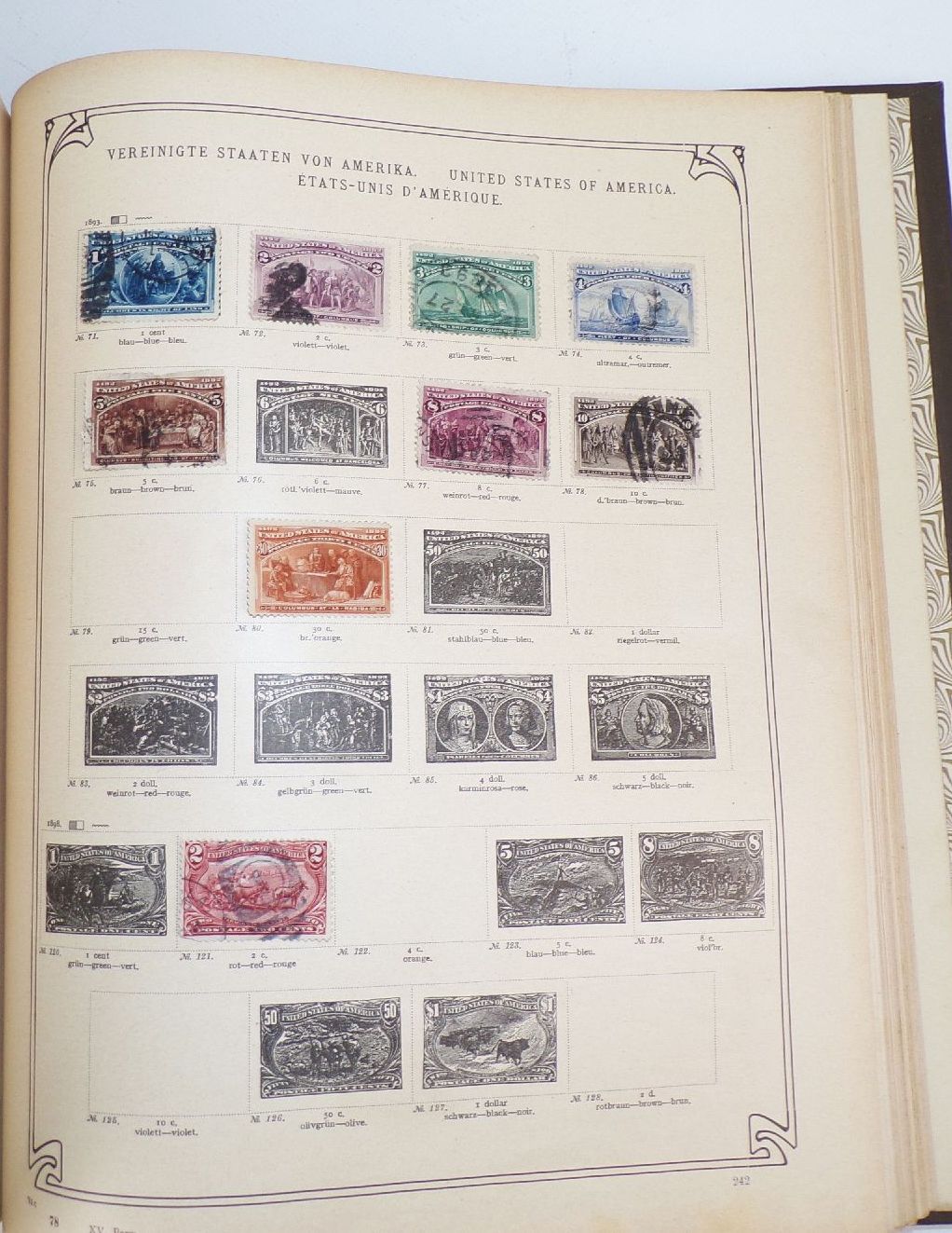 Schwaneberger Vordruck Alben Band 1 und 2 mit Briefmarken 