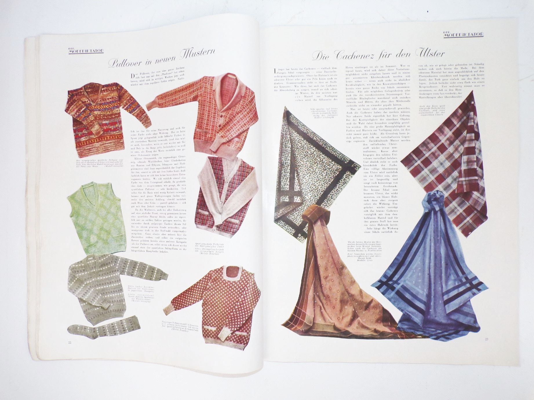 Der Modediktator Zeitschrift 1928 Nummer 4 Elegante Herren Art Deco Mode 