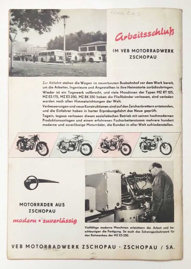 KFT DDR Kraftfahrzeugtechnik Nr 10 Einlaßsteuerzeiten am P50 Motor 1958