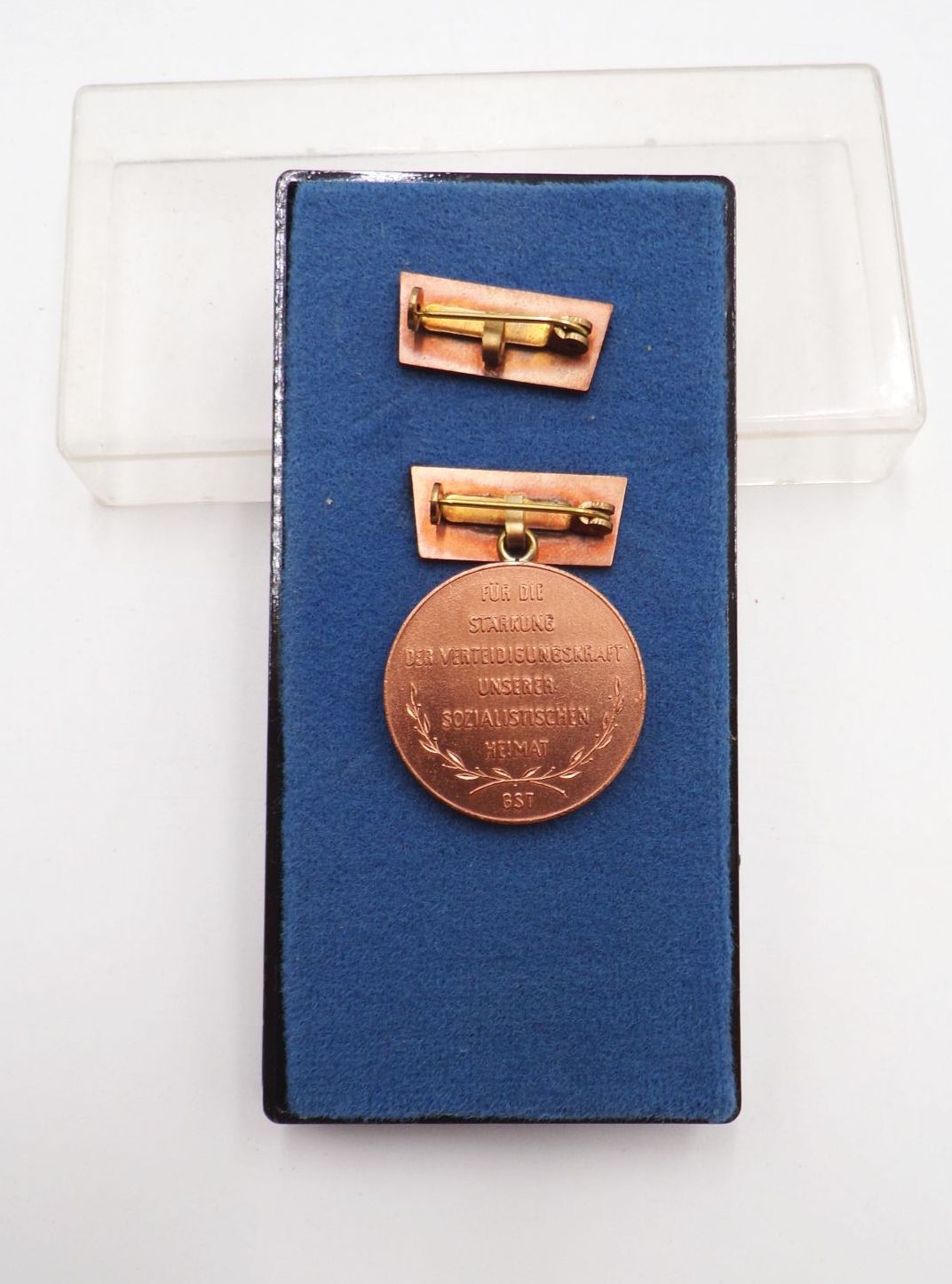 Ernst Schneller Medaille DDR Auszeichnung bronze Stufe 