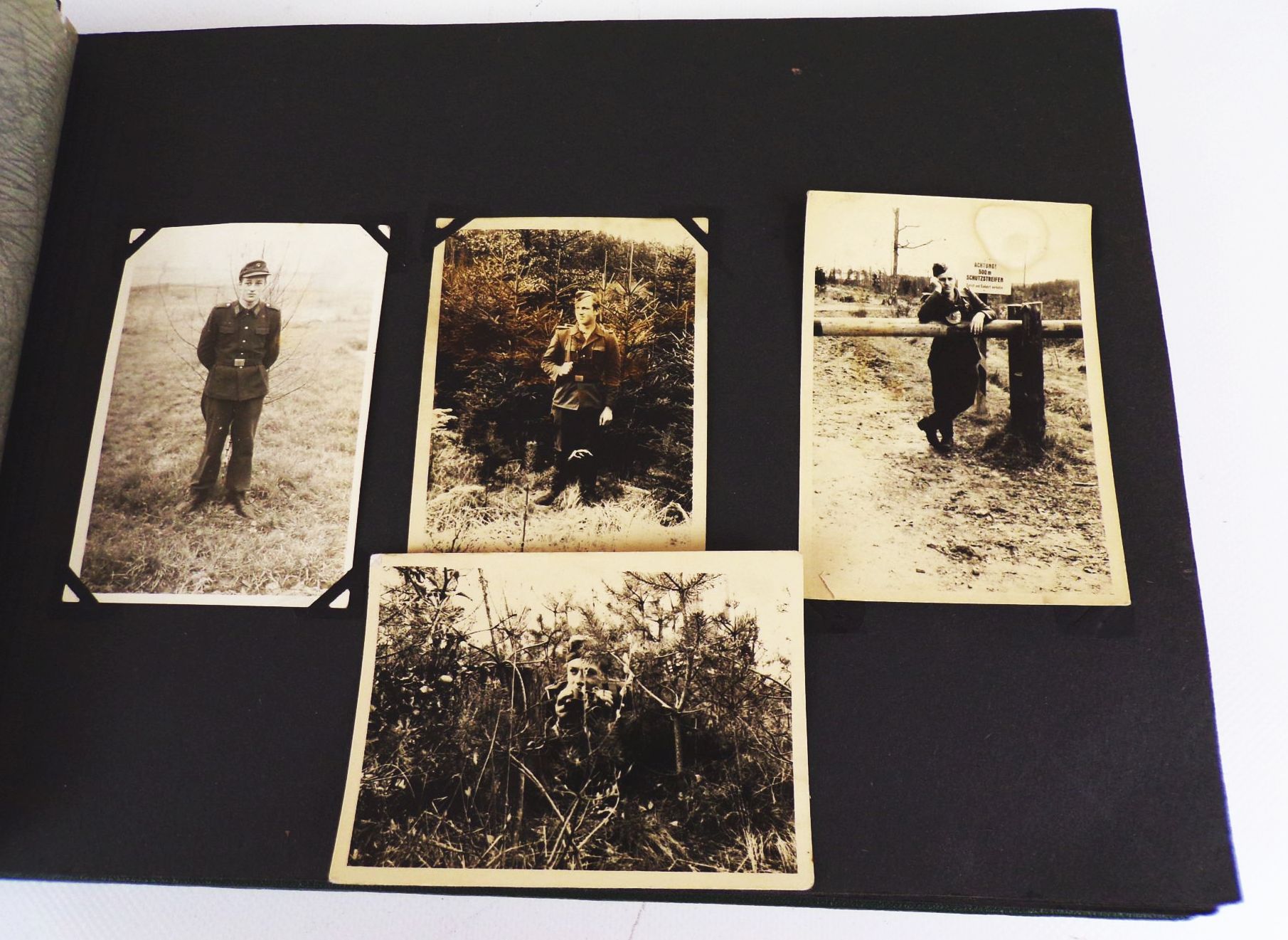 Fotoalbum Grenzer Grenze NVA 1950er Fotos KVP Fotoalbum Grenzer Grenze NVA 1950er Fotos KVP