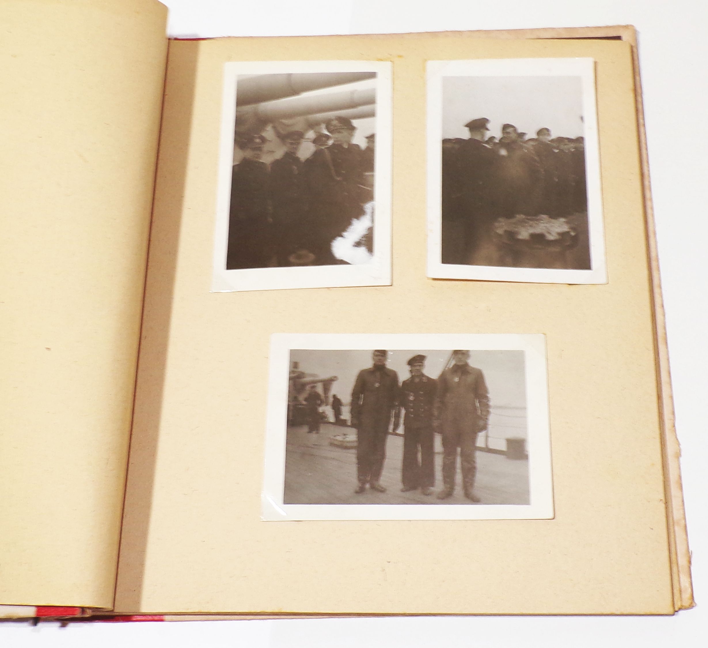 Marine Fotoalbum 2 Wk Kriegsschiffe Matrosen