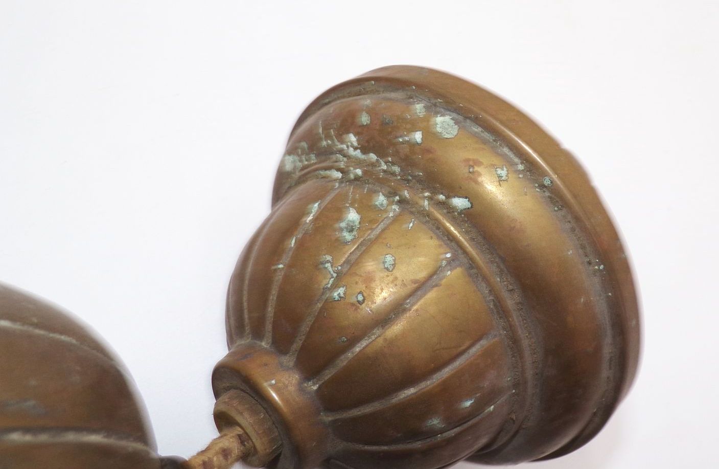 Alter Lampenzug Messing für Deckenleuchte um 1900