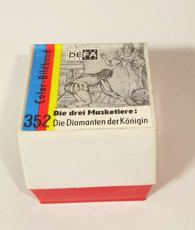 Defa Color Bildband 352 Die drei Musketiere Die Diamanten Diafilm Rollfilm