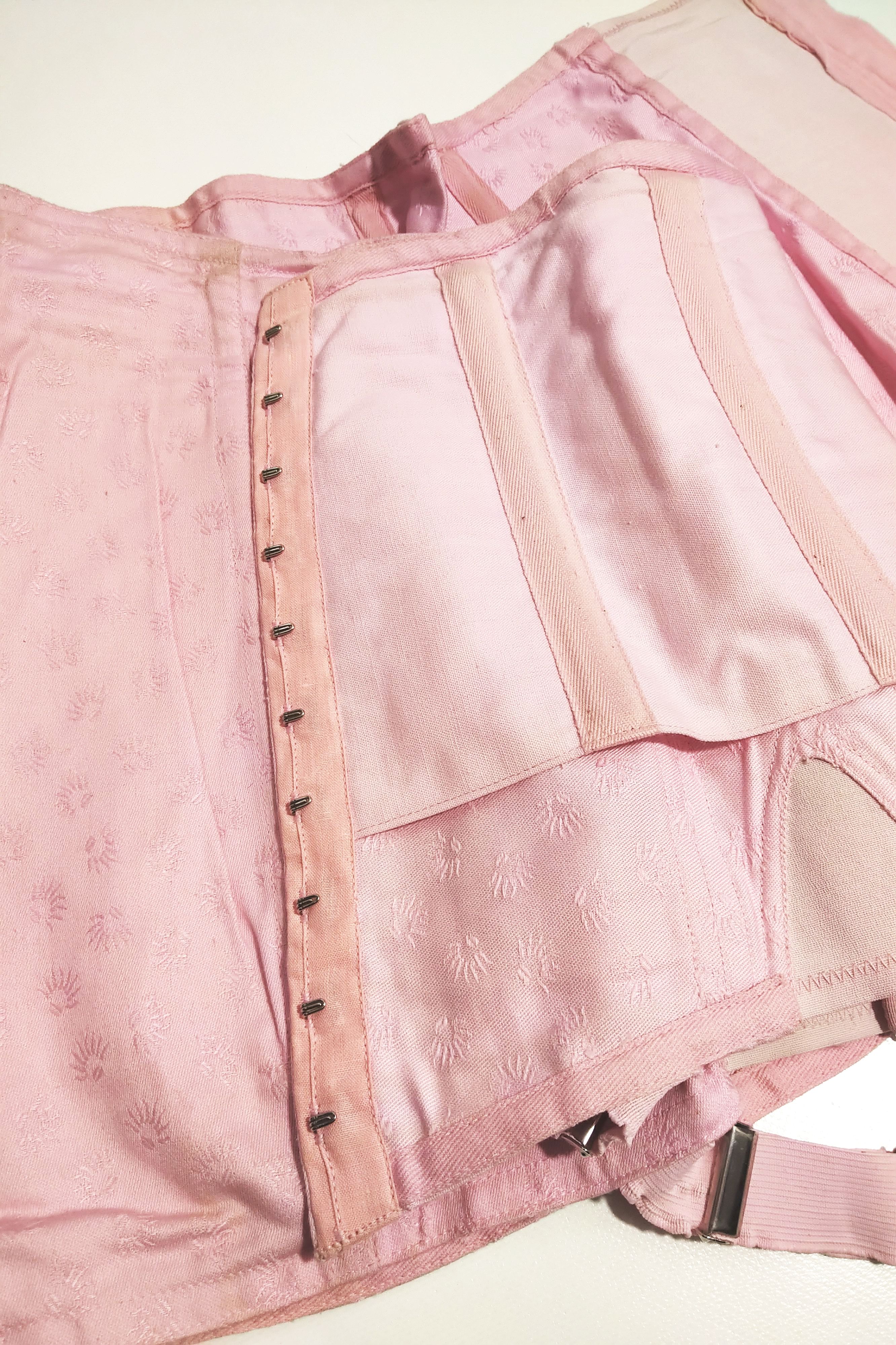 Mieder alt Original Corsage lila Korsett Vintage Mieder alt Original Corsage lila Korsett Vintage