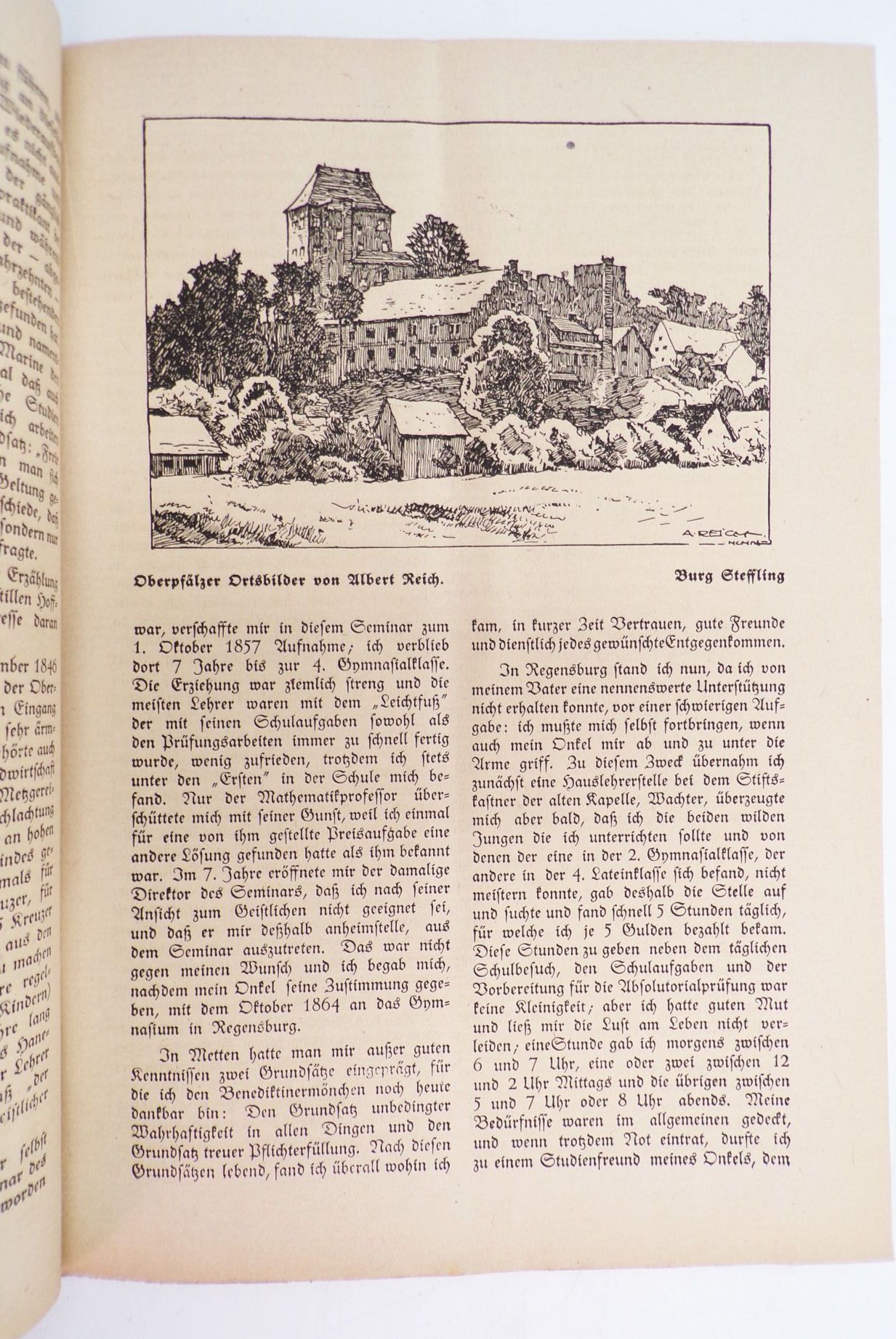 Die Oberpfalz Oberpfälzische Landbuchhandlung Kallmünz 1921 