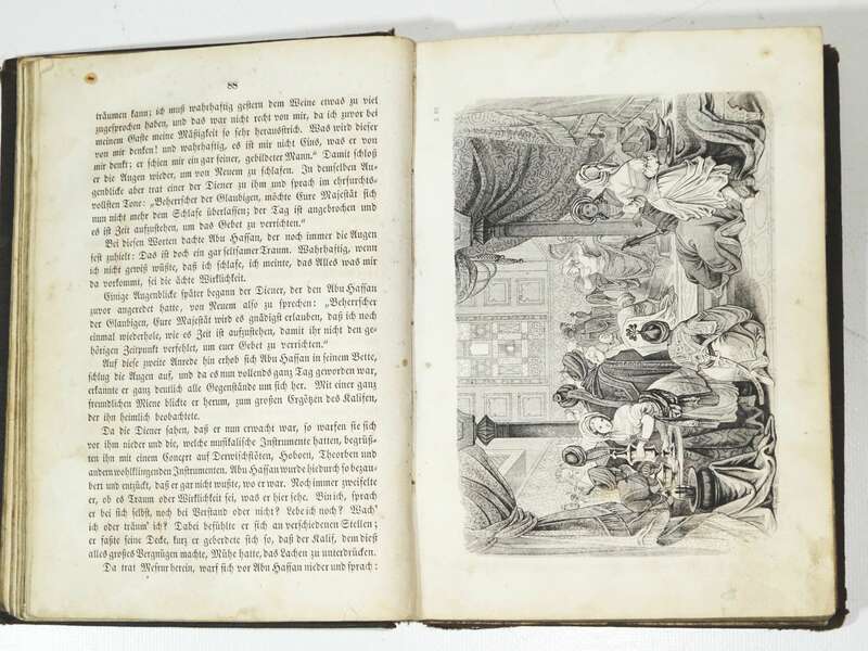 Märchen der Schehesarade oder Tausend und Eine Nacht Dr.Carl Pfaff Kupfer 