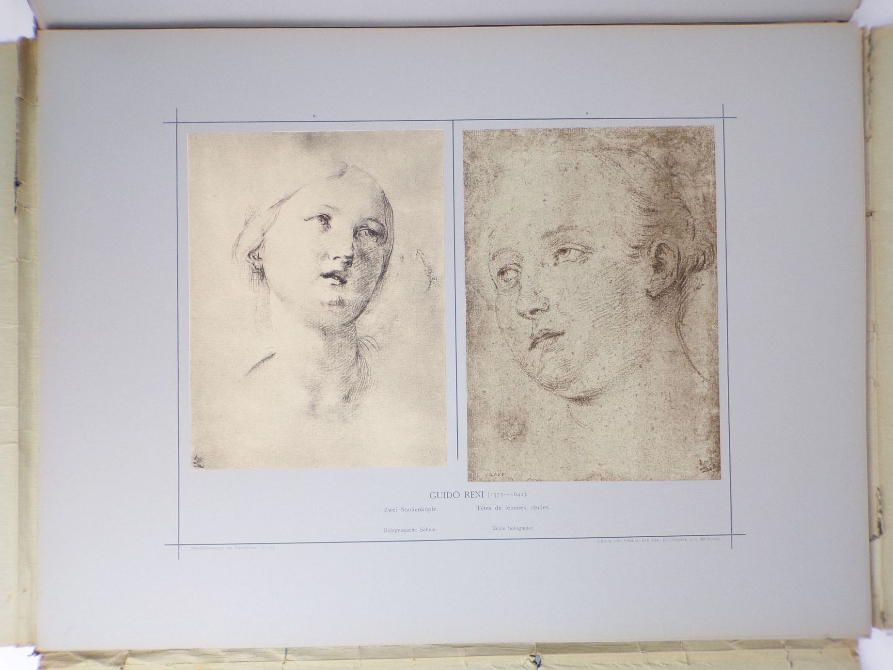 Handzeichnungen alter Meister Lieferung 1 vereinigte Kunstanstalten München 1902