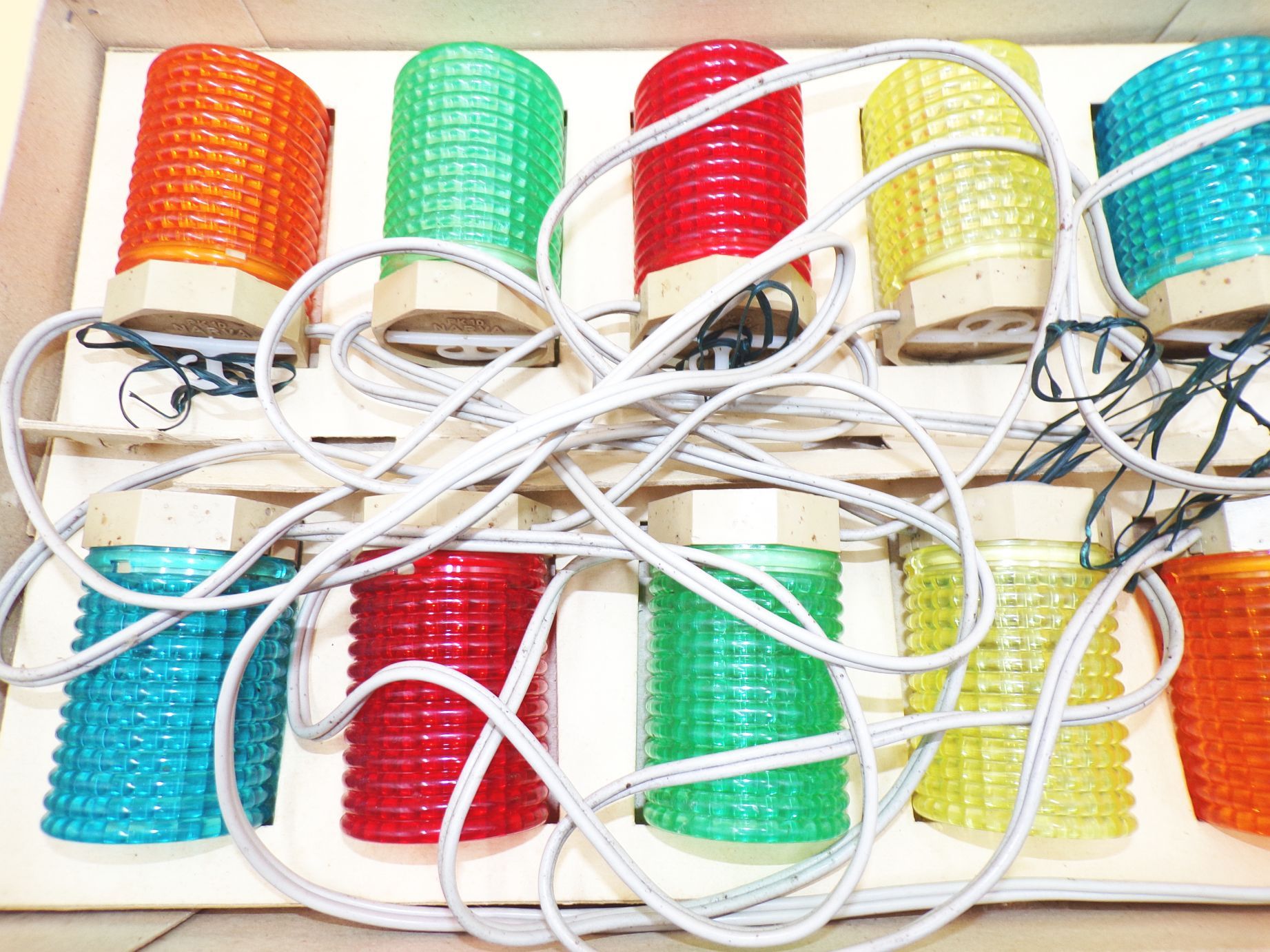 Narva Partylicht 10er Lichterkette Beleuchtung Bunt Retro Look