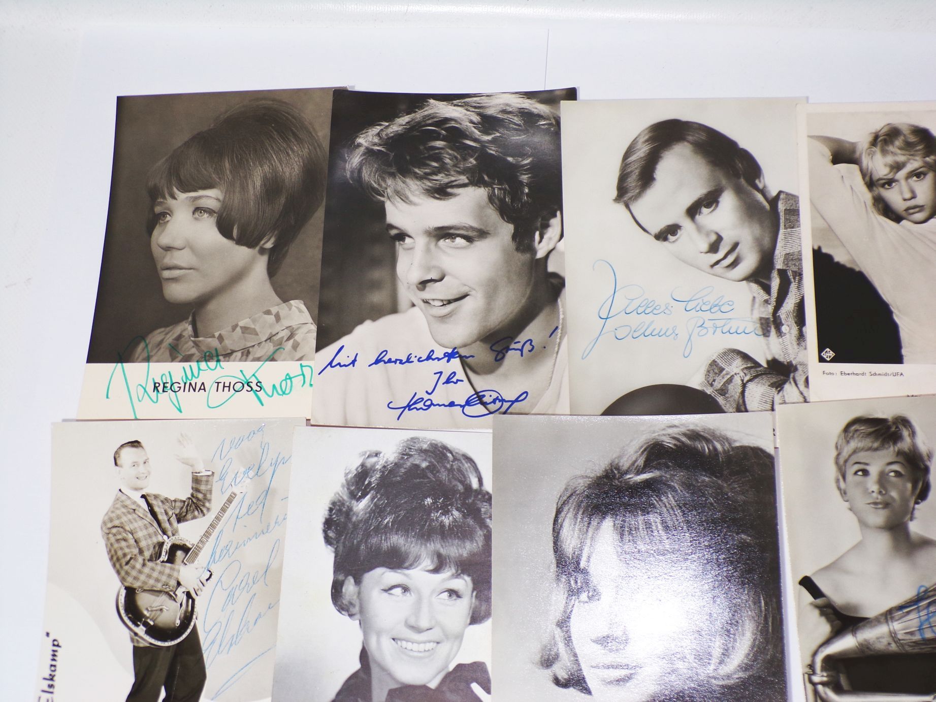 Autogrammkarten Ufa Amiga Polydor Britt Kersten Lolita Karin Heyn Elskamp 