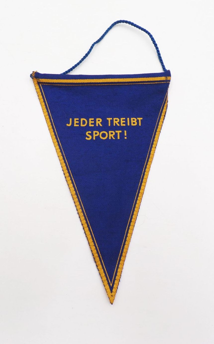 Alter Wimpel Deutschlandtreffen der Jugend Hauptstadt DDR 1964 GDR