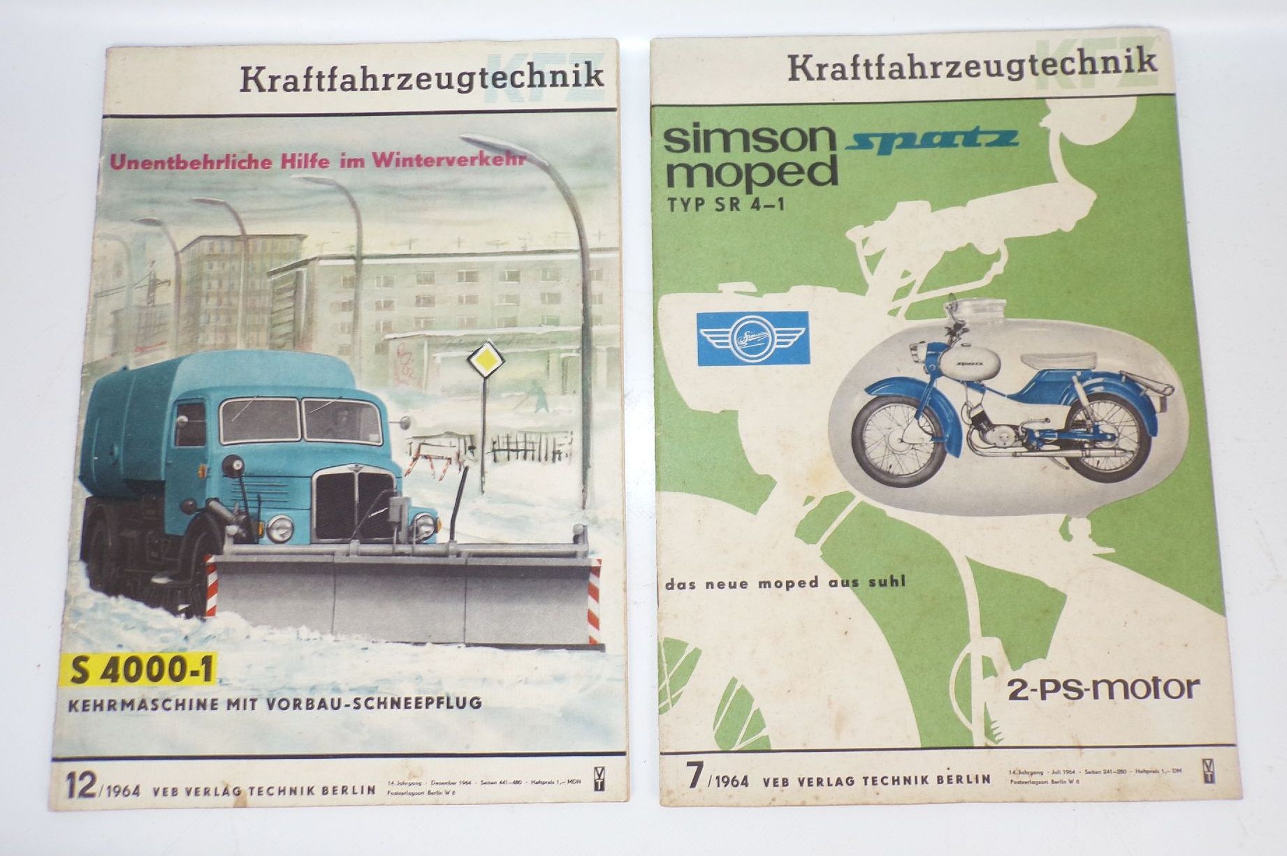 Konvolut Kfz Literatur Bücher Oldtimer Papiere 