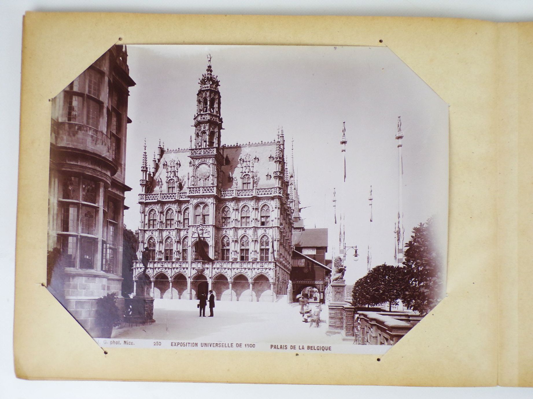 Fotoalbum 1900 Weltausstellung Paris Frankreich großformatige Fotos Exposition 