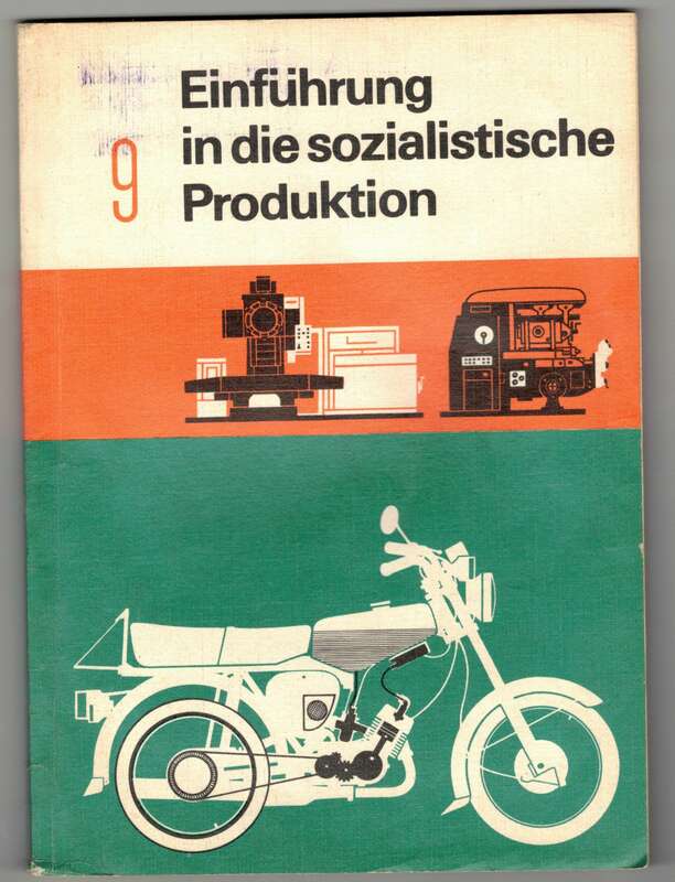 DDR Schulbuch Einführung in die sozialistische Produktion 9  1983 !