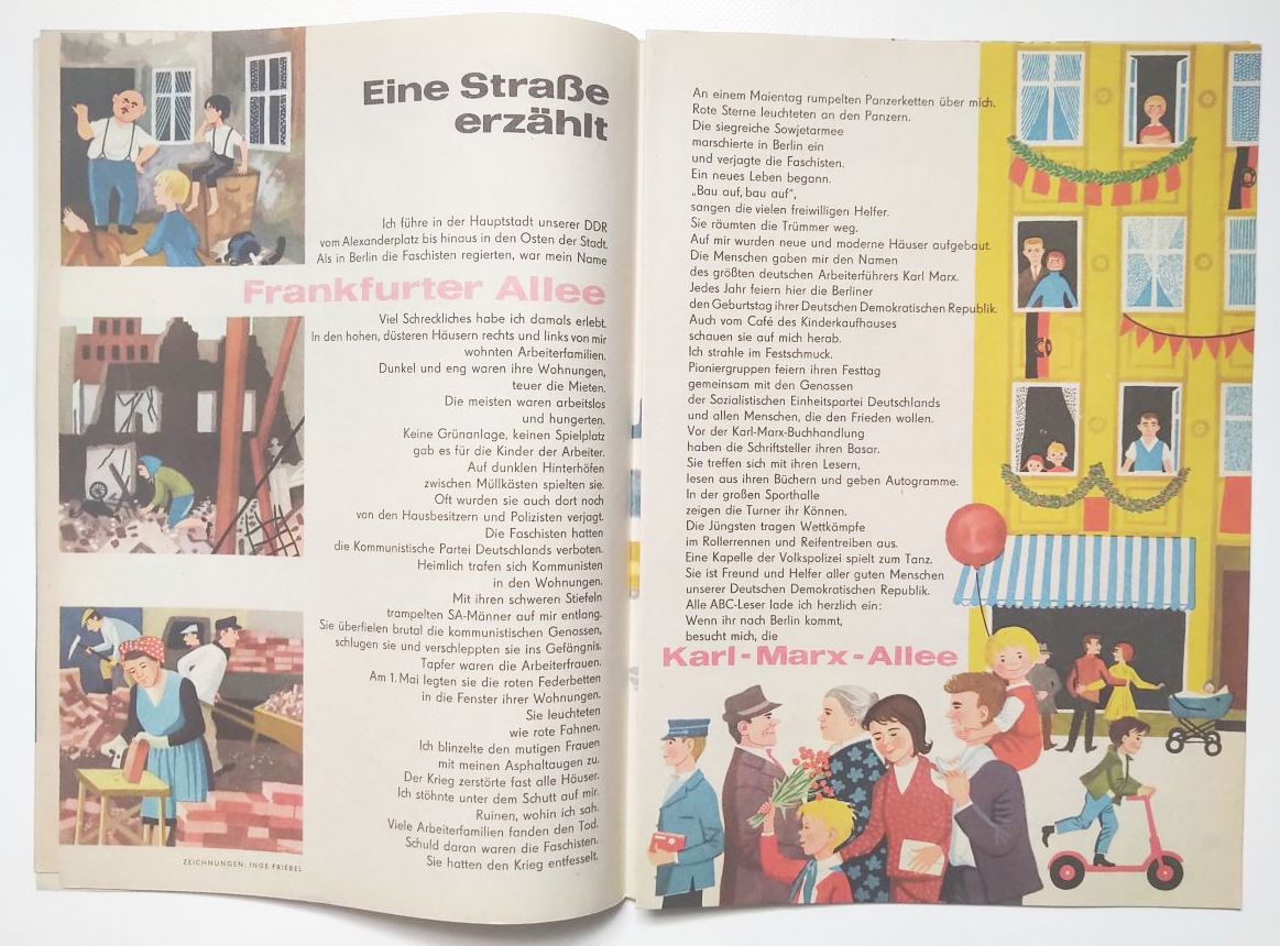 Die ABC Zeitung Oktoberheft Kinder Zeitschrift mit Beilage 1966 Nr 67