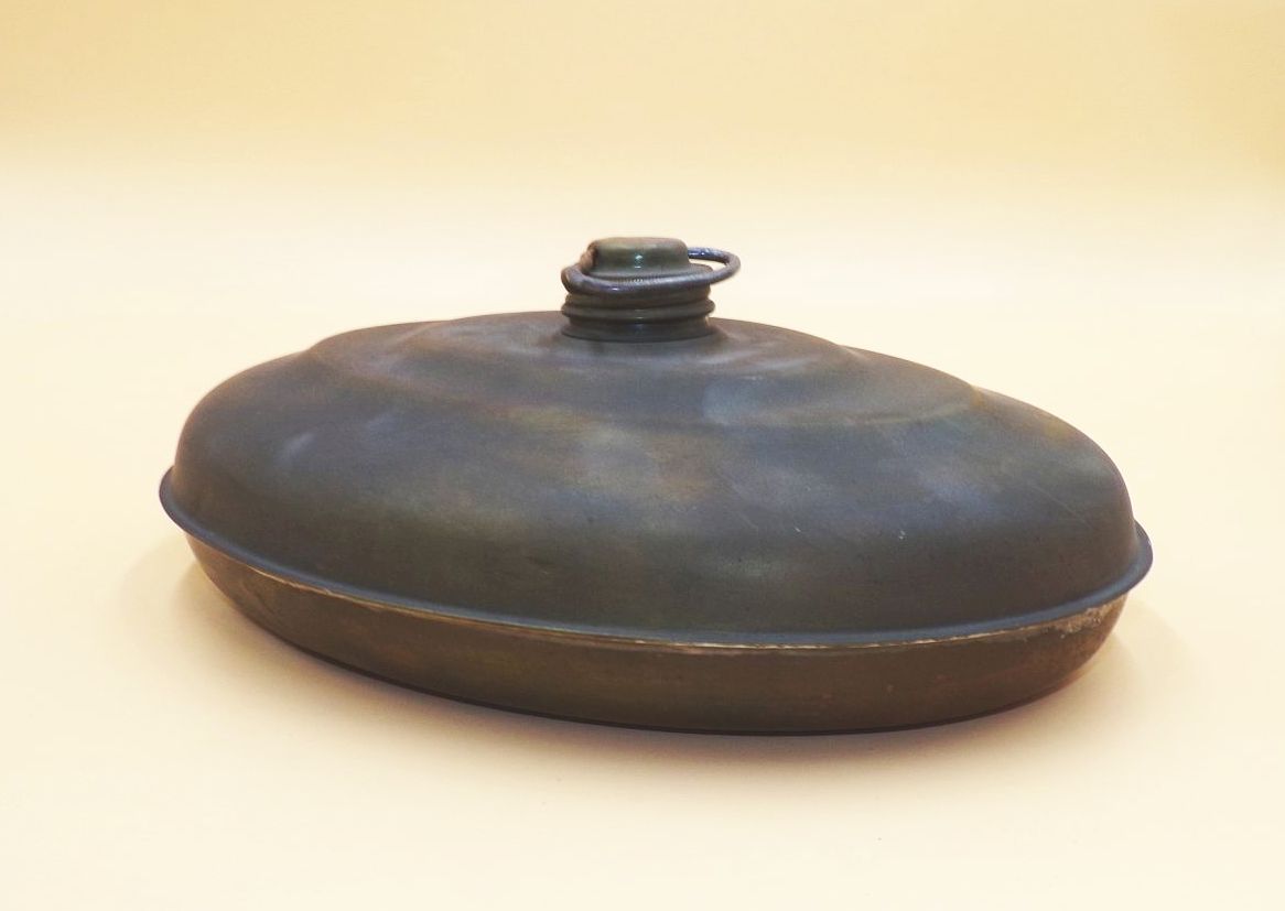 Alte Wärmeflasche Messing Vintage