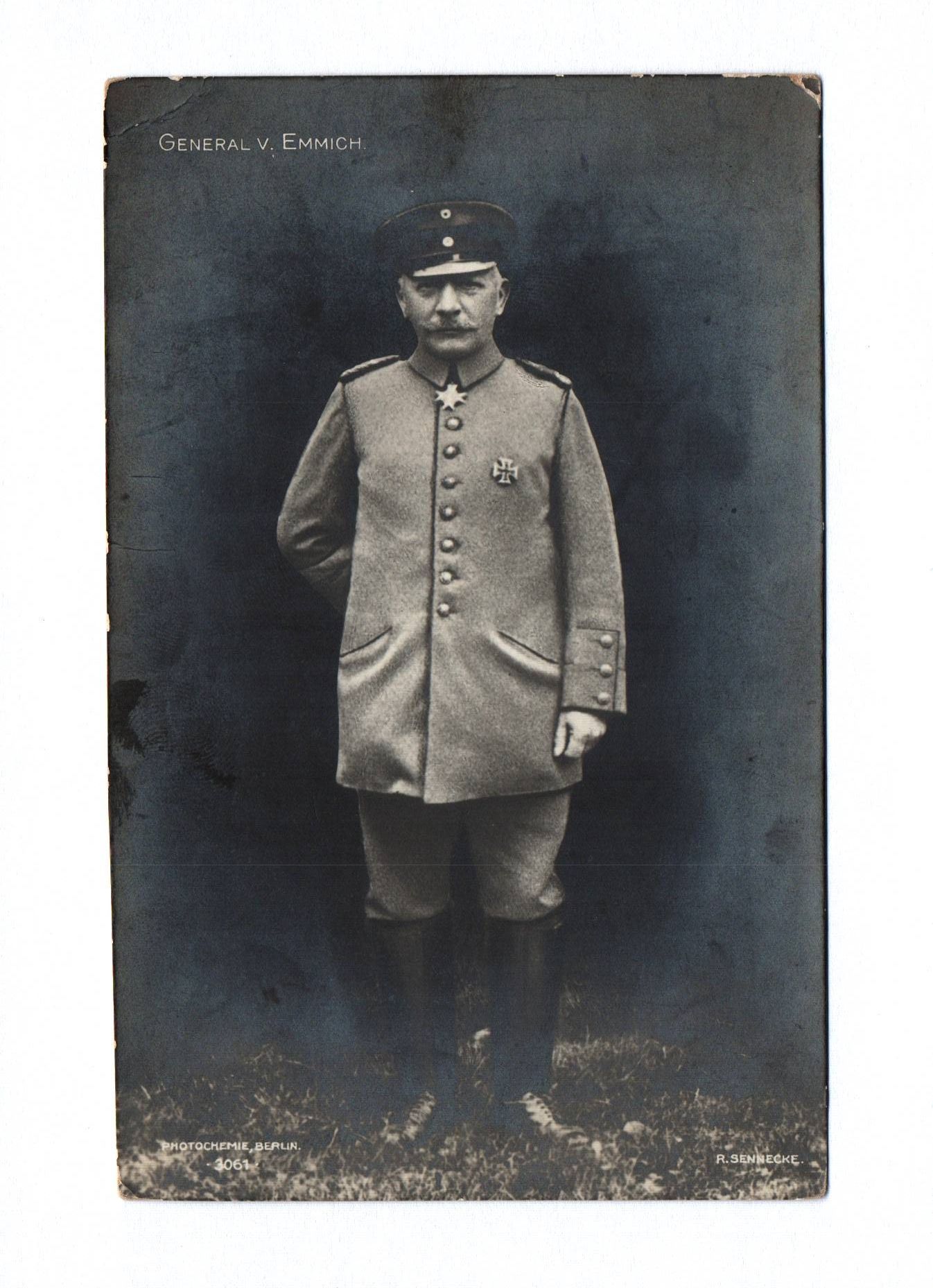 Ak General der Infanterie Albert Theodor Otto Emmich Preußen Ak General der Infanterie Albert Theodor Otto Emmich Preußen