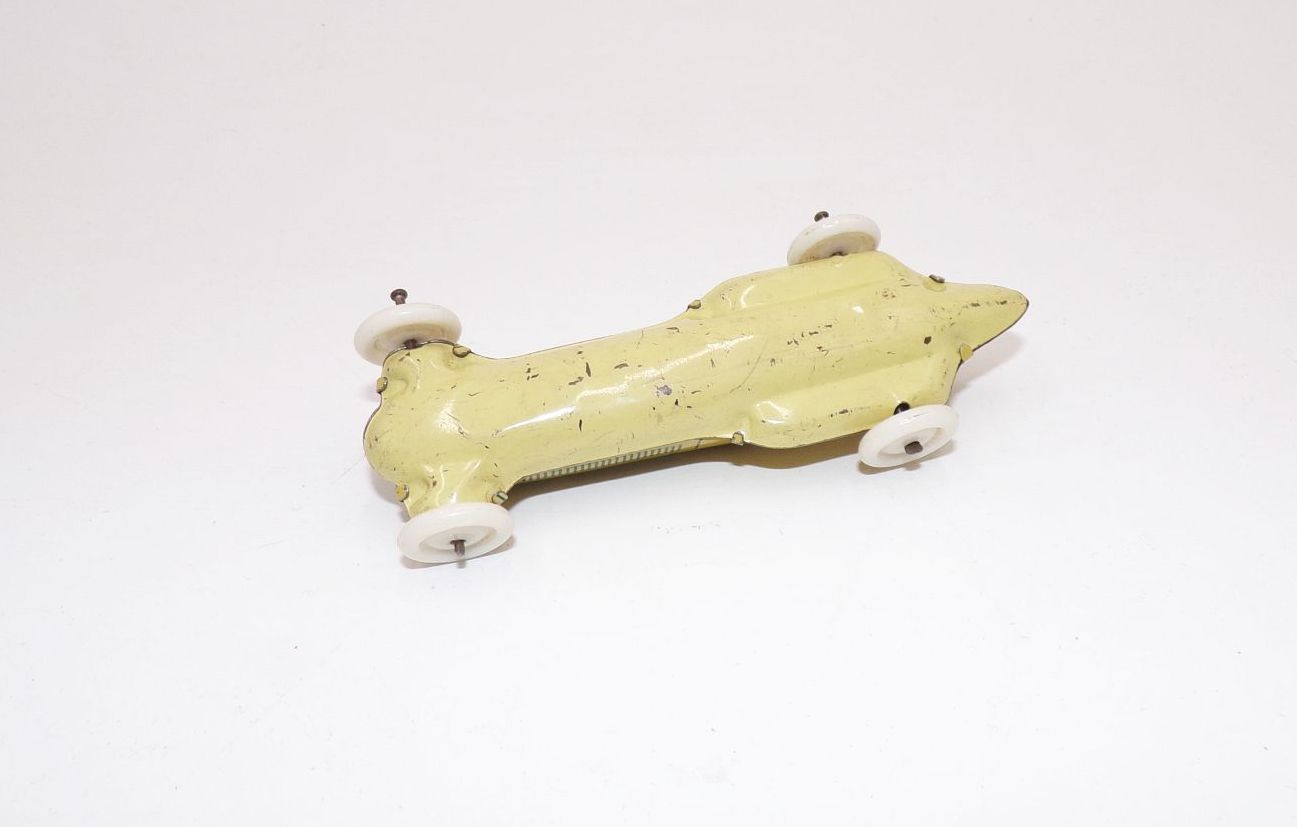 Altes Blechauto Made in Western Germany Rennwagen Pennytoy