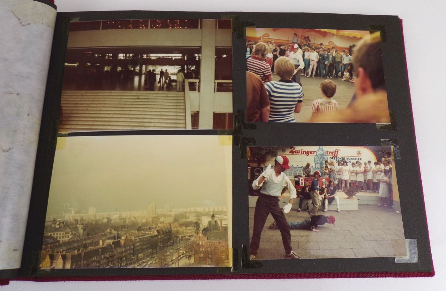 2 x Fotoalbum Ost Berlin DDR 1980er Vintage GDR Fotos