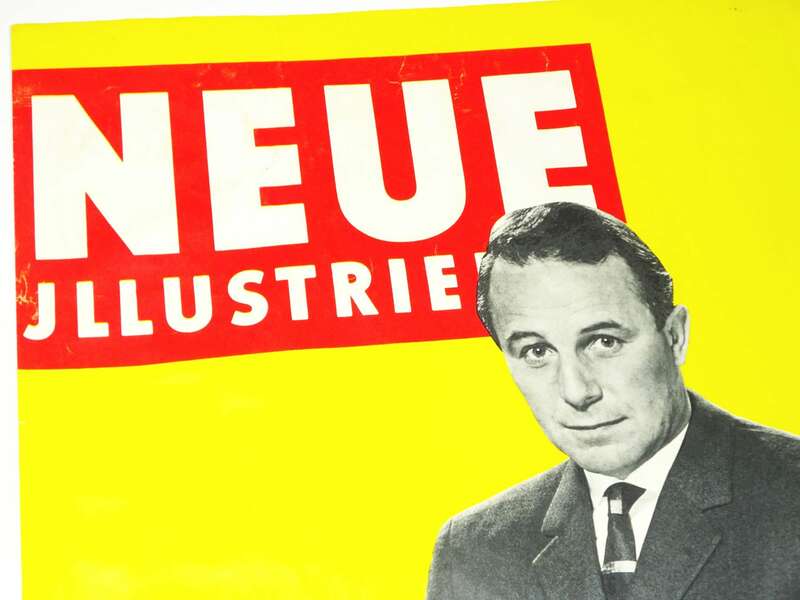 Altes Plakat Otto Groha Herzensaffären europäischer Prinzessinnen 1961