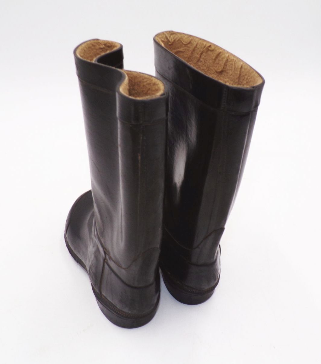 Elbit Gummistiefel Kindergröße 23 DDR Schwarz Puppen Accessoire Elbit Gummistiefel Kindergröße 23 DDR Schwarz Puppen Accessoire