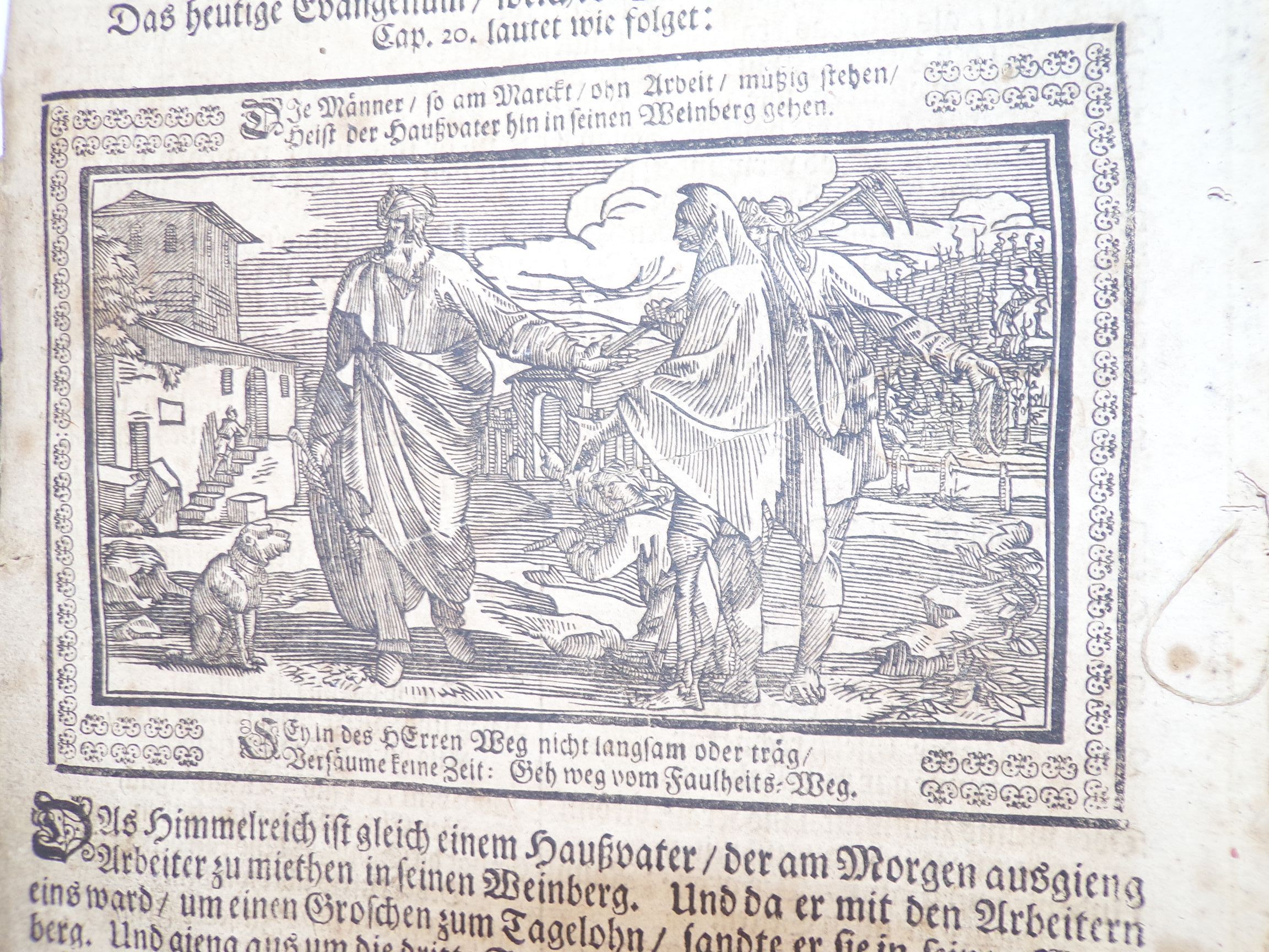 Buch Gebetsbuch Bibel um 1700 