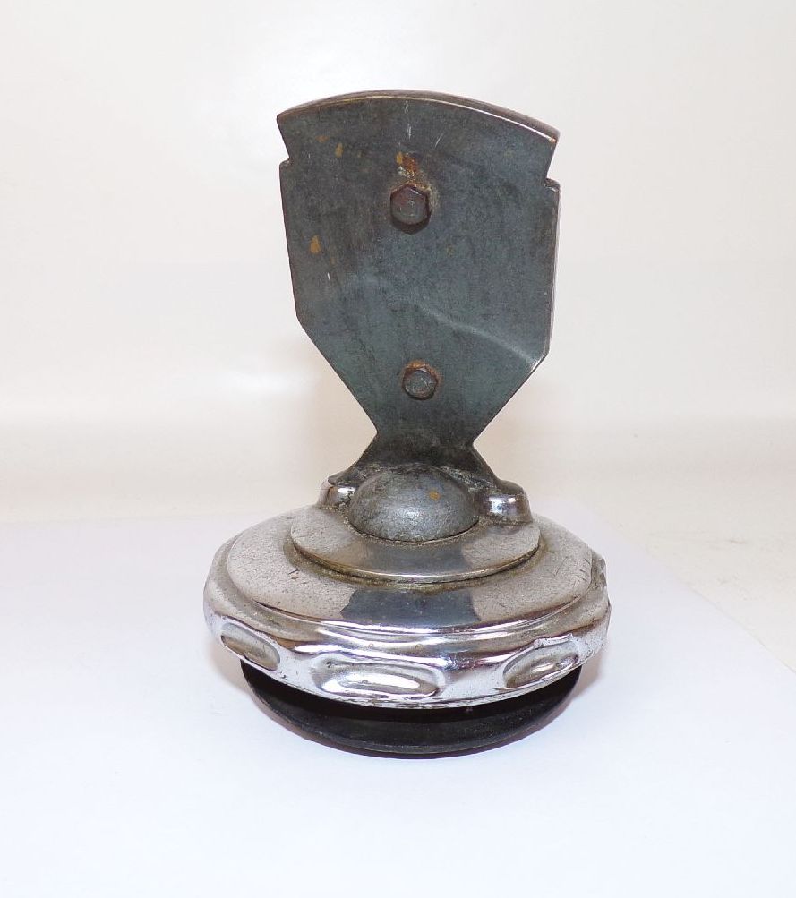 Alte DKW Kühlerfigur Emaille Emblem Vorkrieg Oldtimer