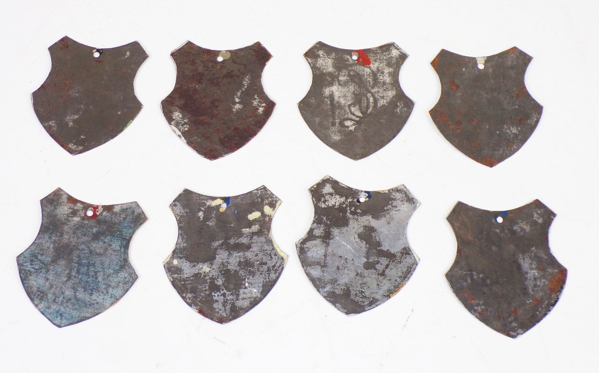 Konvolut Studentika Wappen Blechschilder Studenten Burschenschaft 18927