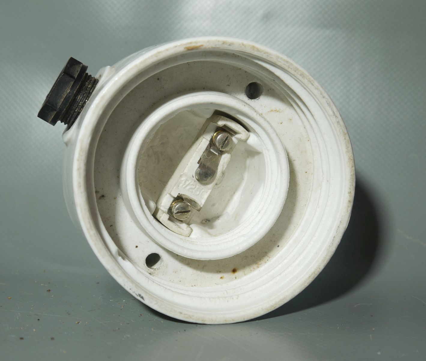 Alte Glaslampe Kugelleuchte Bauhaus Vintage Deko