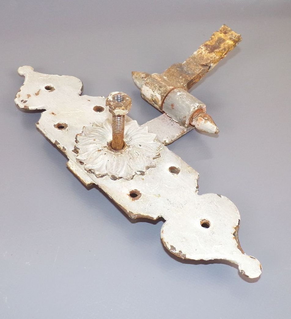 Alte Türbänder Türscharnier Eisen aus Fachwerkhaus 