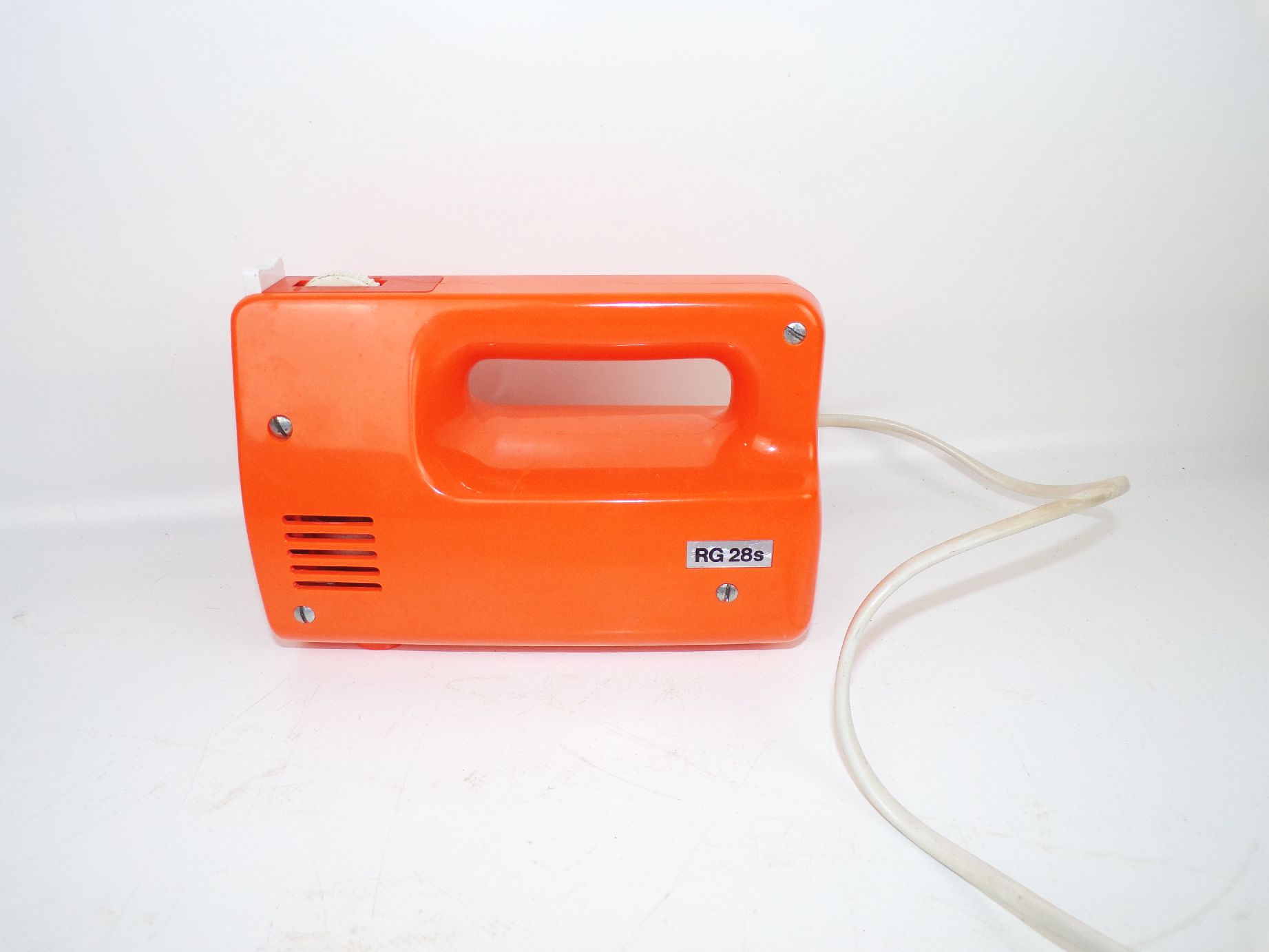 DDR RG28s orange Mixer Handrührgerät Schneebesen 