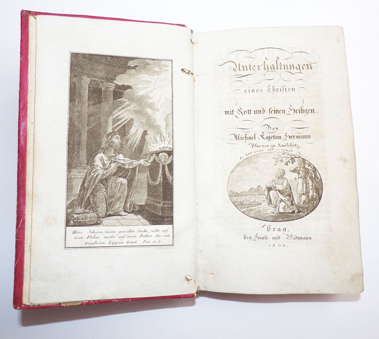 Unterhaltung eines Christen mit Gott und seinen Heiligen 1804 