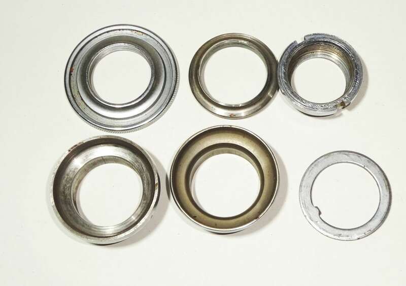 Konvolut Lagerschalen Fahrrad DDR Tretlager Schalen 