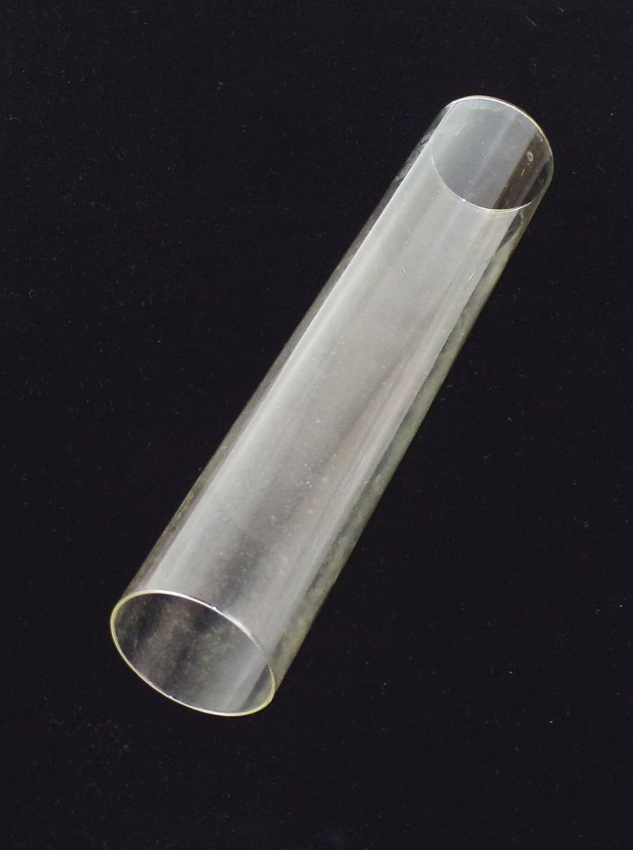 Jenaer Glas Zylinder für Petroleumlampe Aufnahme 50 mm Schott Ersatzglas