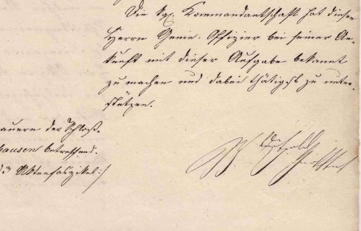 Autograph Luitpold von Bayern 1857 kgl 1 Armee Divisions Kommando 