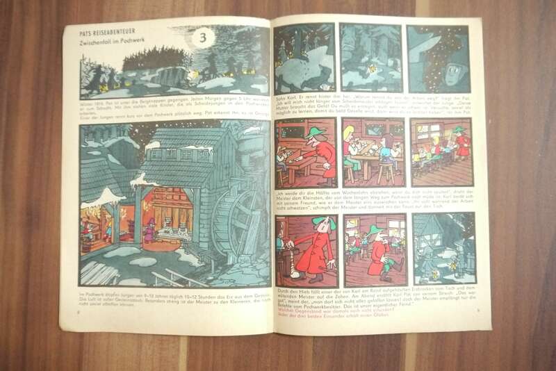 Kinder DDR Zeitschrift Atze heft 3 1969 Atze und der Superwagen 