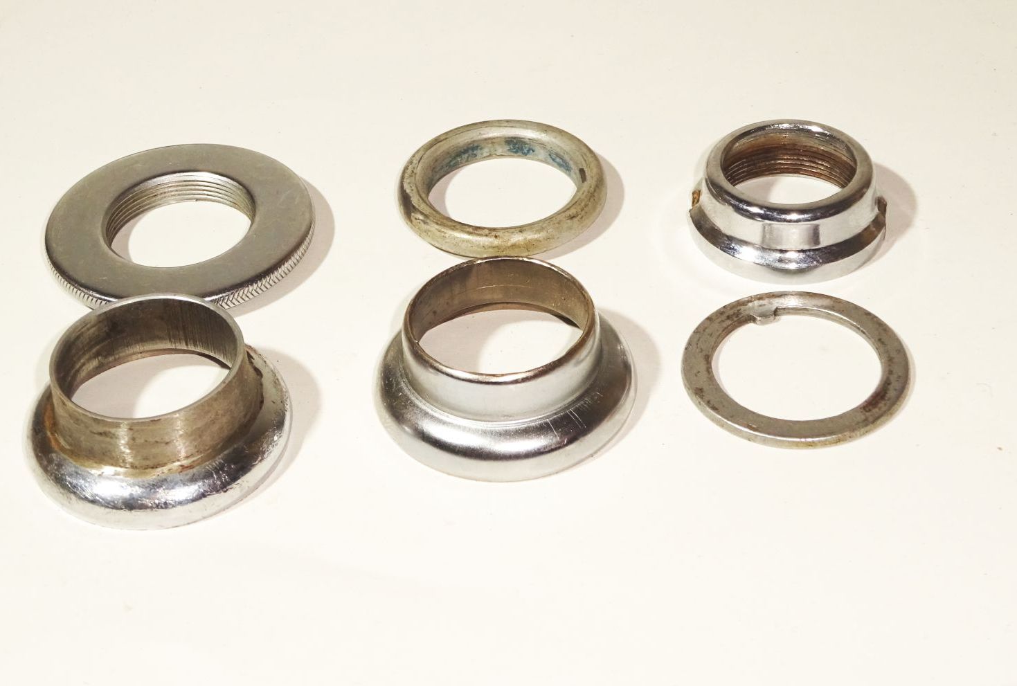 Konvolut Lagerschalen Fahrrad DDR Tretlager Schalen 