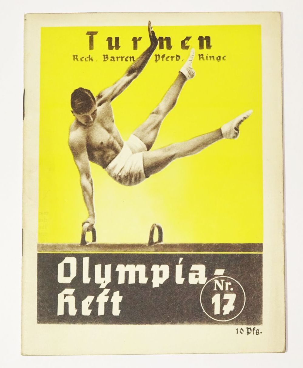 Olympia Heft 17 Turnen Reck Barren Pferd Ringe 1936 