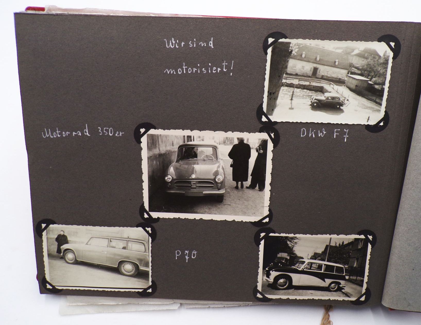 Fotoalbum DDR Autos P70 Strandurlaub Dampfer Berlin Fotos Omnibus