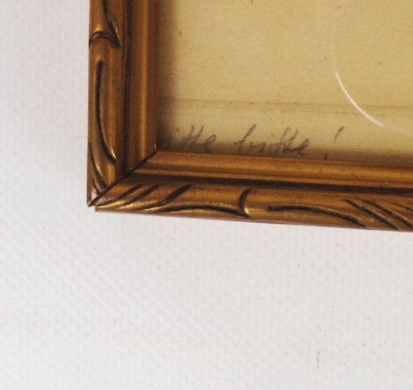 Meta Plückebaum Bitte Bitte Druck Katze Bilderrahmen