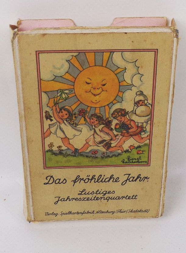 Das fröhliche Jahr Lustiges Jahreszeitenquartett Liesel Lauterborn 1950 er 