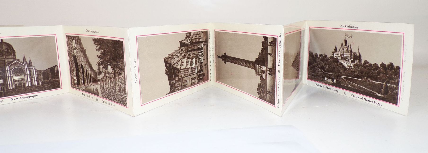 Album von Hannover Leporello um 1890 Album von Hannover Leporello um 1890