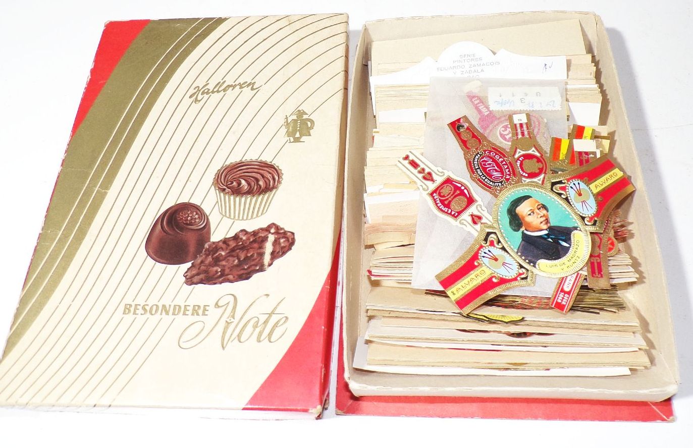 Großes Konvolut Zigarrenbauchbinden Bauchbinden Sammler Nachlass