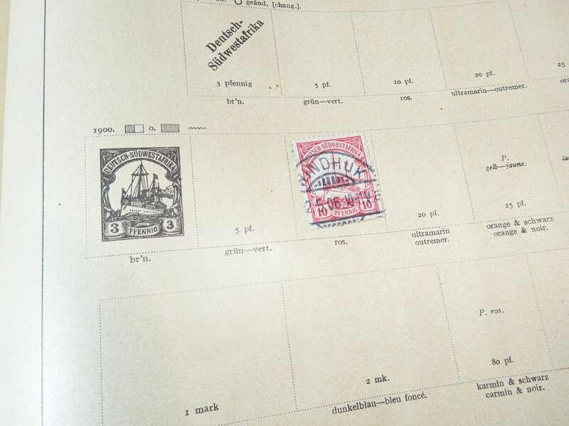 Schwaneberger Briefmarkenalbum Union Ausgabe 1924 Briefmarken