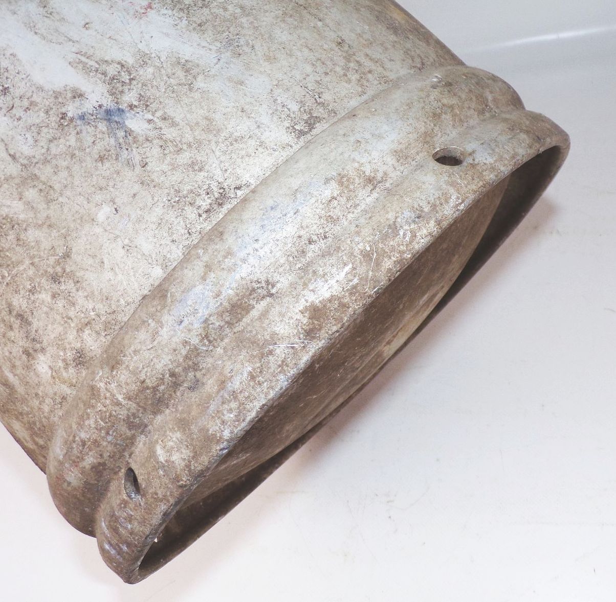 Alte Alu Milchkanne 10 Liter Aluminium Pflanzgefäß Gartendeko Vintage 