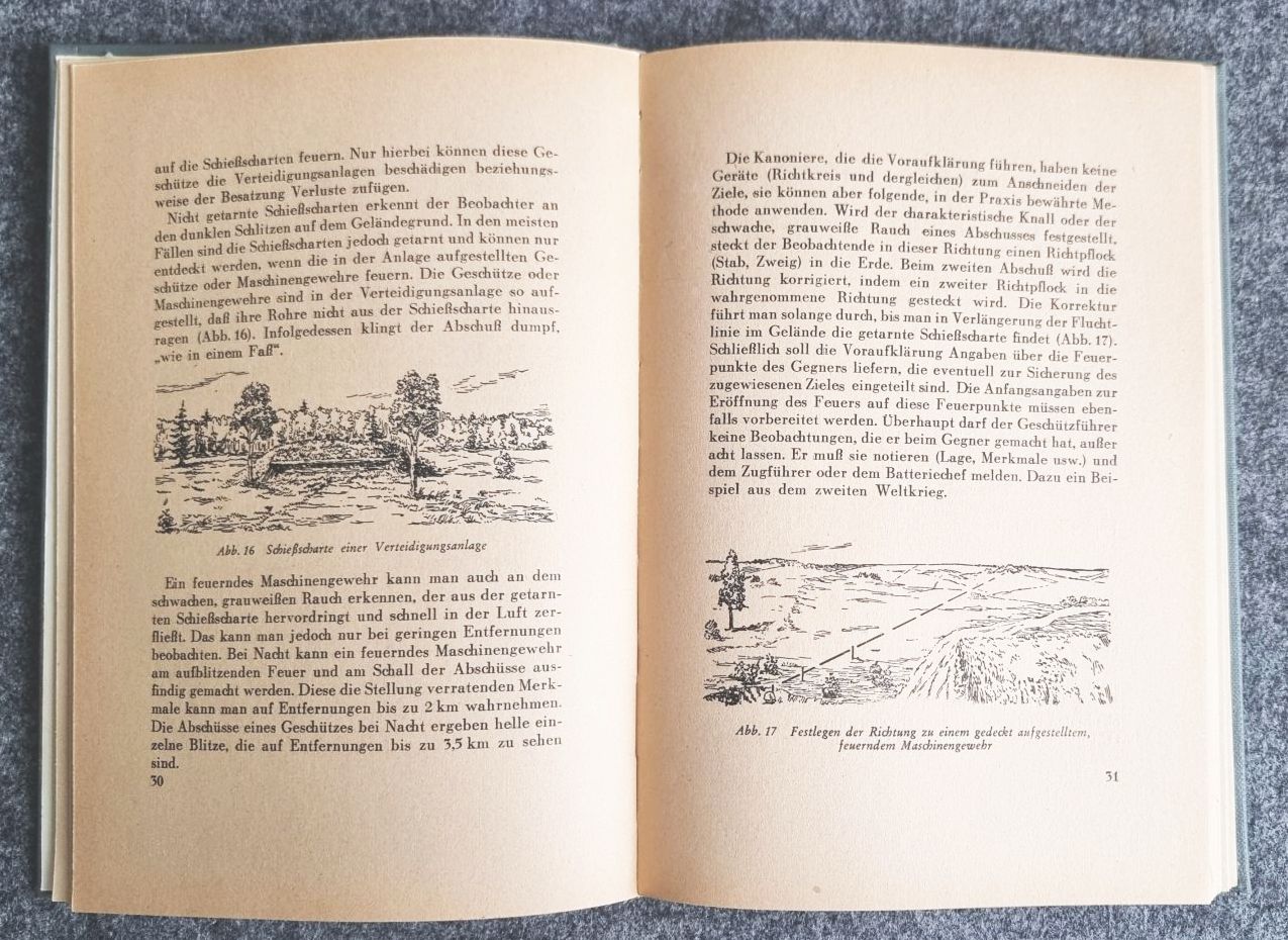 Das Schießen der Geschütze im direkten Richten 1957 I I Alexejew altes Buch
