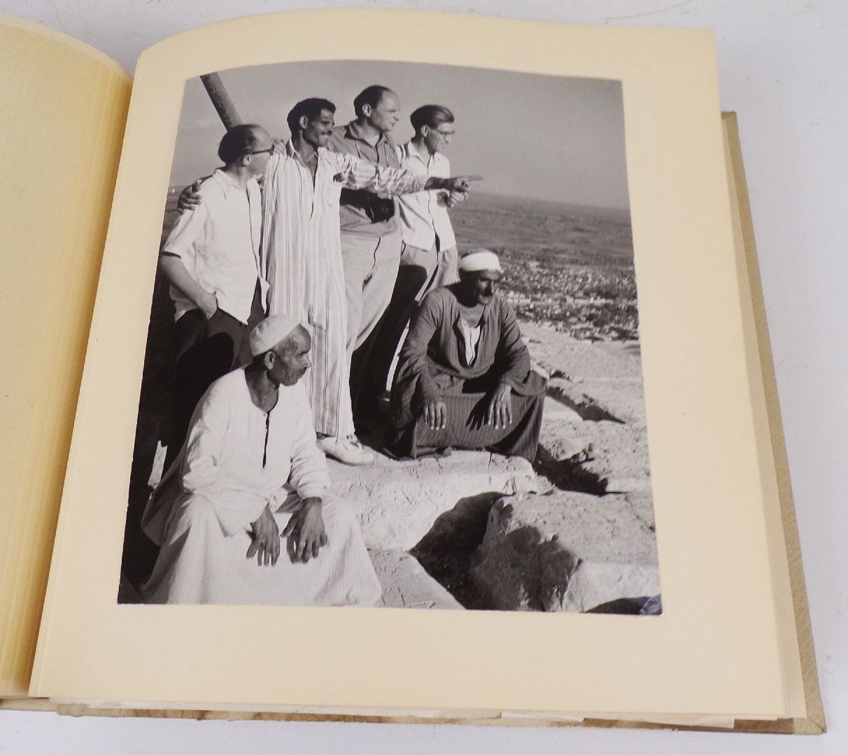 Fotoalbum DDR Ägypten Reise 1958 Lufthansa Pyramiden Horst Siegert Riesa 